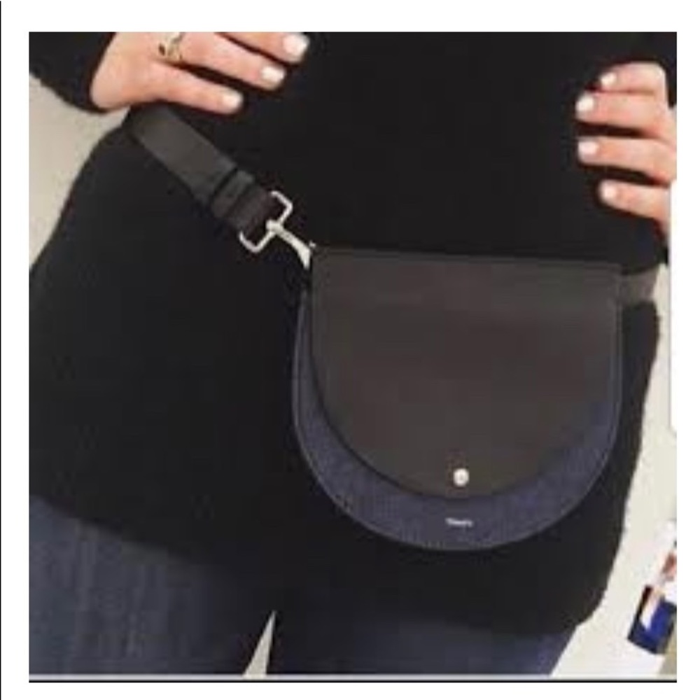 Theory Belted Waist Saddle Bag